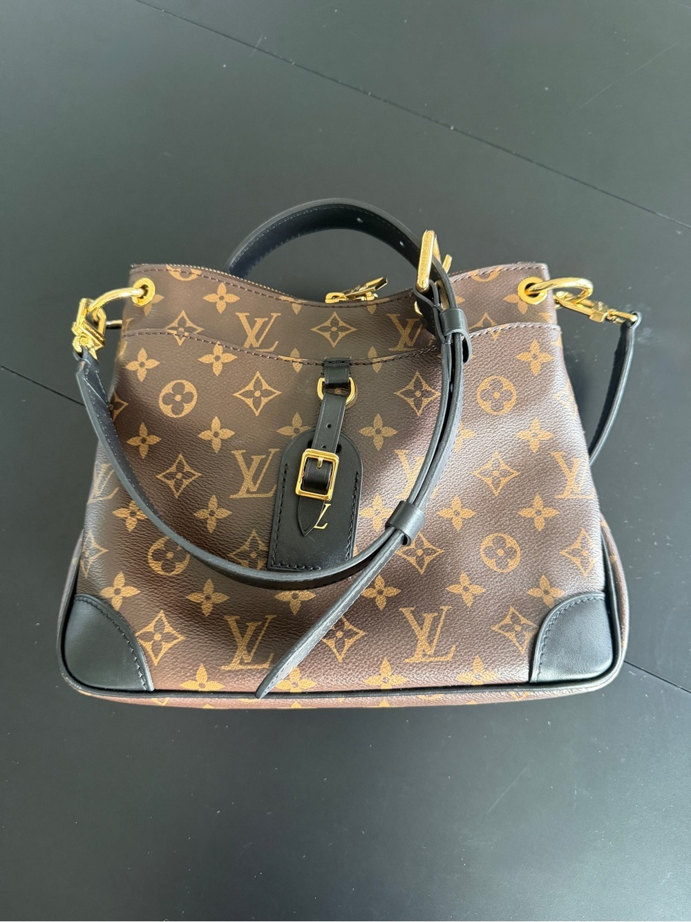 Louis Vuitton Odeon PM Monogram Canvas Crossbody Shoulder Bag M45353 - Picture 4 of 13